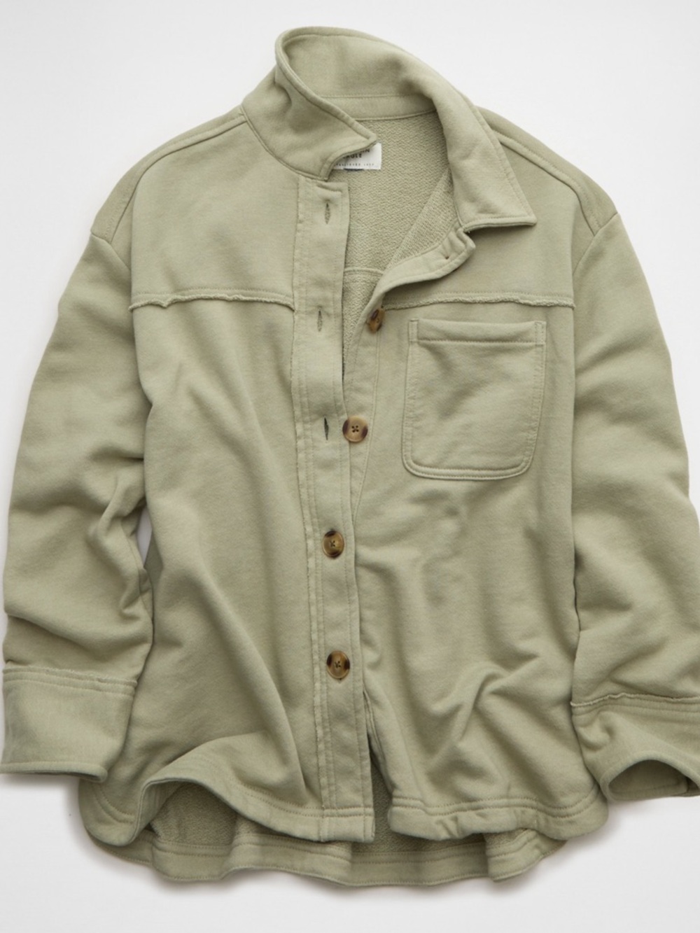 AE Fleece Shacket - Picture 4 of 6